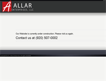 Tablet Screenshot of allarenterprises.com